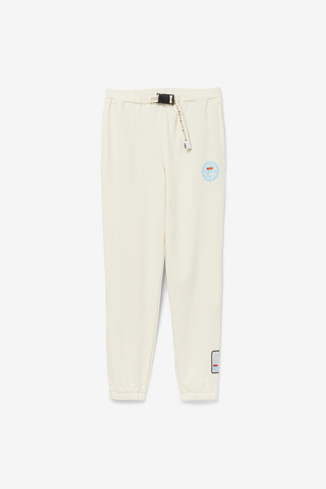 Fila Pants Mens White - Basecamp - Philippines 3640217-EG